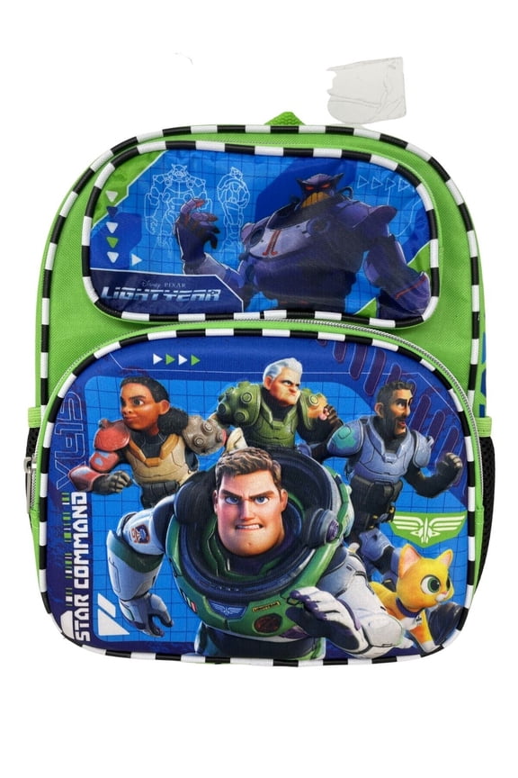 Disney Buzz Lightyear 3D Face 12 Inches Toddler Backpack