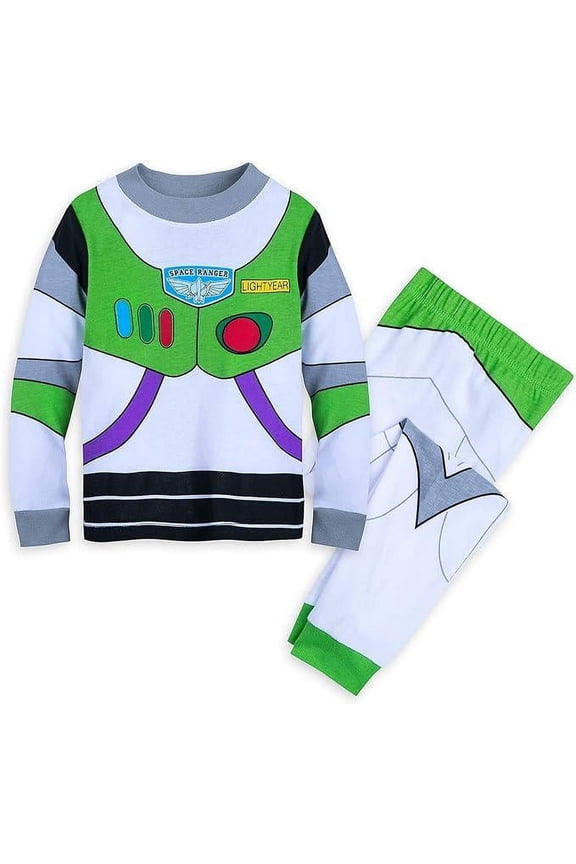 Buzz Lightyear Costume PJ Pals for Kid Boys-Size 2