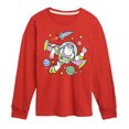 thumbnail image 1 of Disney - Buzz Space Collage - Toddler & Youth Long Sleeve Graphic T-Shirt, 1 of 1