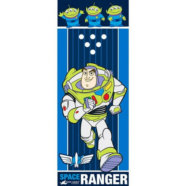 Disney Buzz Toy Story Play Rug with Bowling Ball & Pins