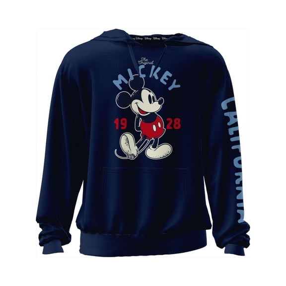 Disney Mickey Mouse Adult Unisex California Hooded Pullover