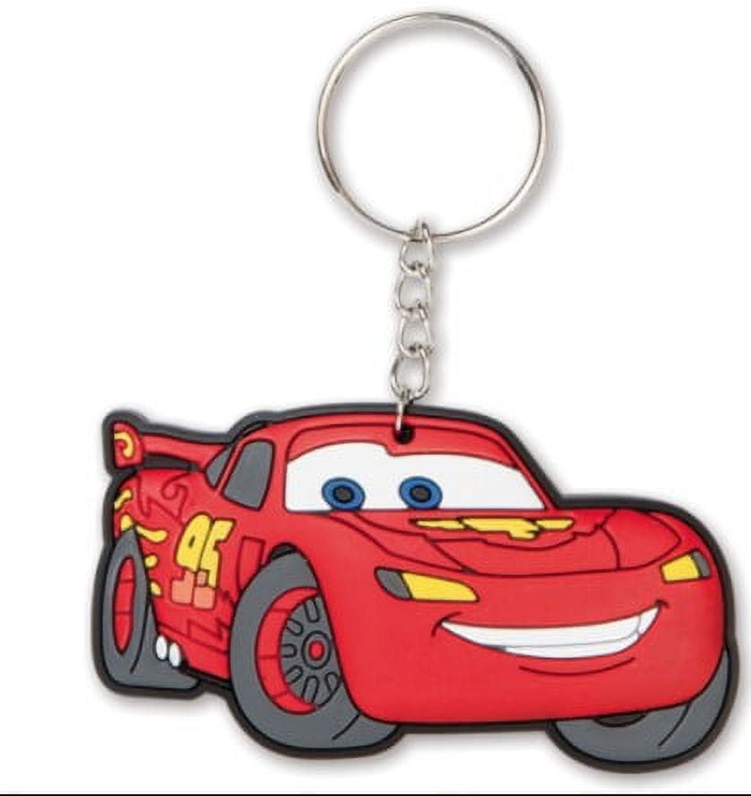 Disney CARS Lightning McQueen Rubber keychain