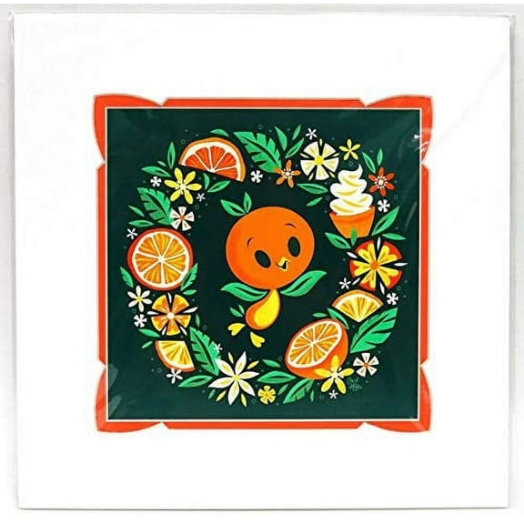 Disney Caley Hicks Sweet Little Orange Bird Print Art Print