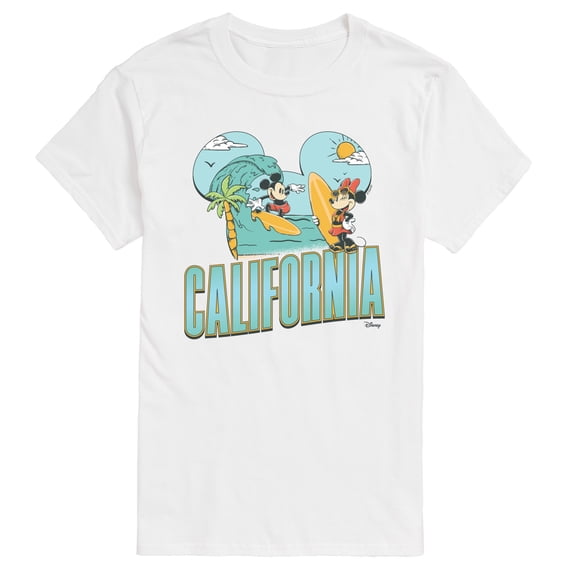 Disney - Cali Mickey Ears - Men's Short Sleeve Graphic T-Shirt