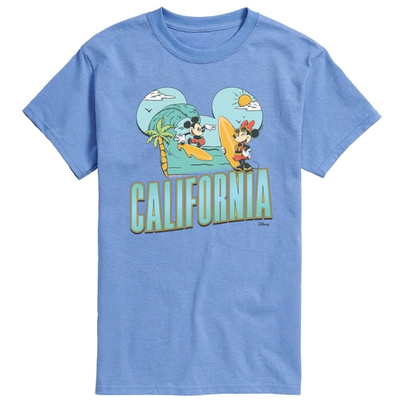 Disney - Cali Mickey Ears - Men's Short Sleeve Graphic T-Shirt