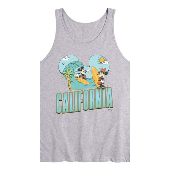 Disney - Cali Mickey Ears - Men's Sleeveless Graphic Tank
