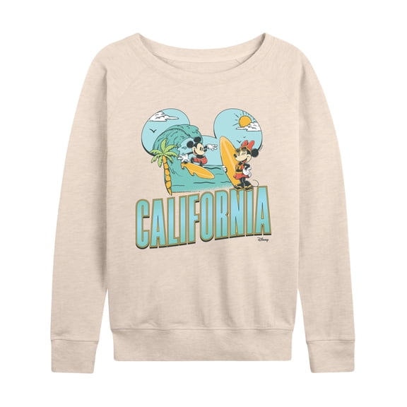 Disney - Cali Mickey Ears - Women's French Terry Long Sleeve Pullover