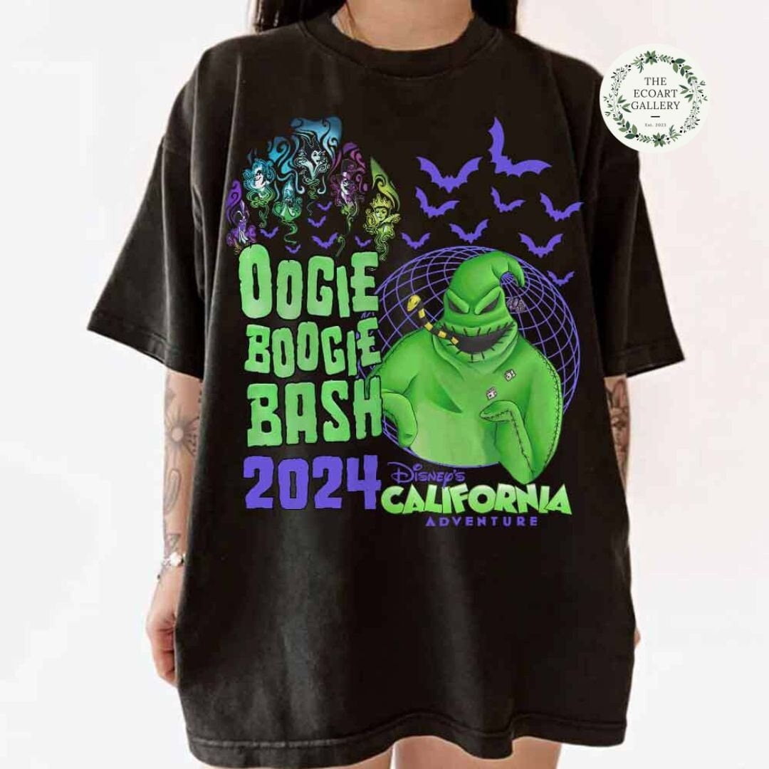 Disney California Adventure Oogie Boogie Bash 2024 Shirt, Nightmare
