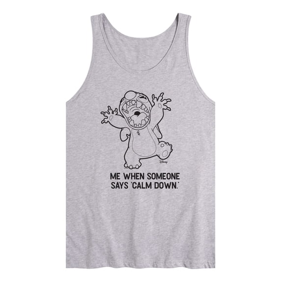 Lilo & Stitch - Calm Down - Men's Sleeveless Graphic Tank