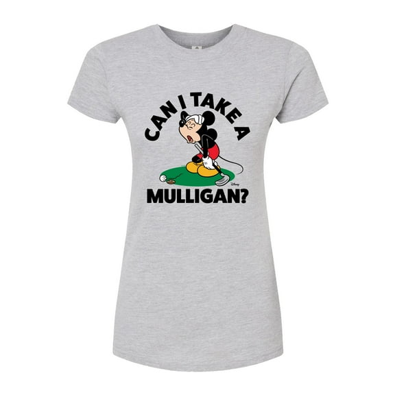 Disney - Can I Take A Mulligan - Juniors Fitted Graphic T-Shirt