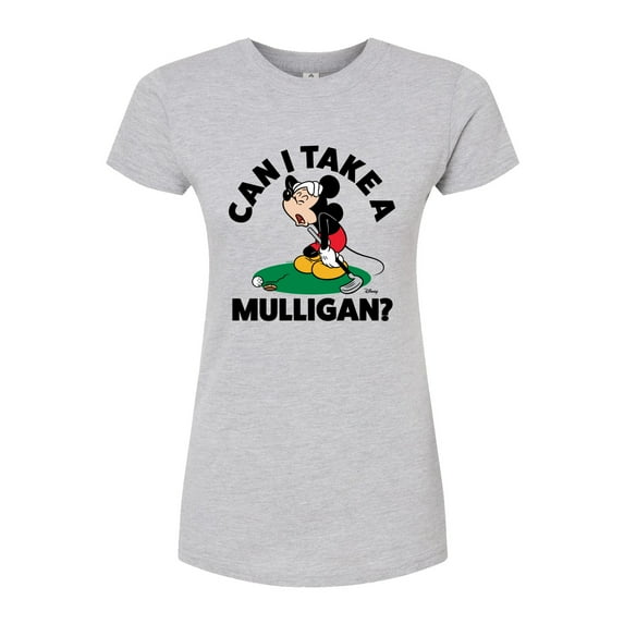 Disney - Can I Take A Mulligan - Juniors Fitted Graphic T-Shirt