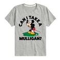 thumbnail image 1 of Disney - Can I Take A Mulligan - Toddler & Youth Short Sleeve Graphic T-Shirt, 1 of 5