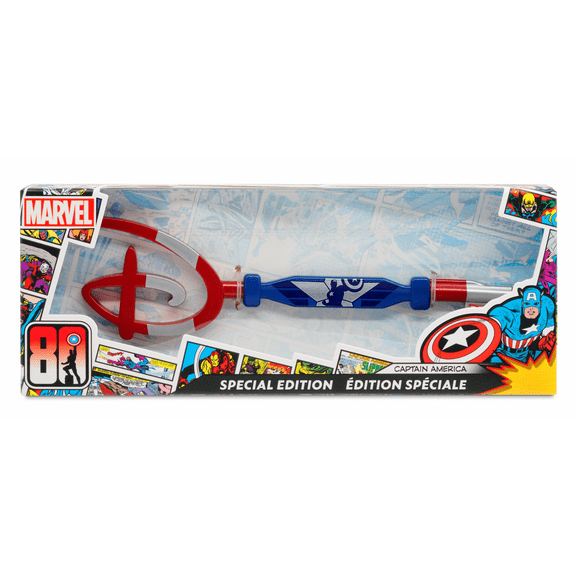 Disney Captain America 80th Anniversary Collectible Key Special Edition New Box