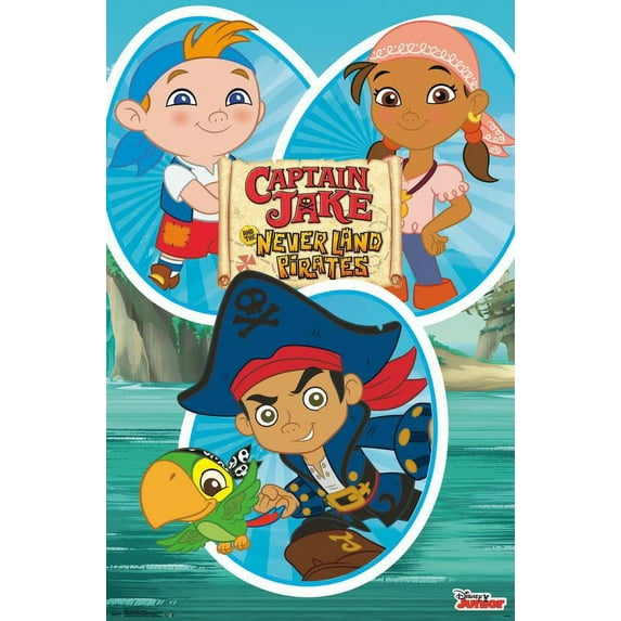 Disney Captain Jake - Group Wall Poster, 22.375" x 34"