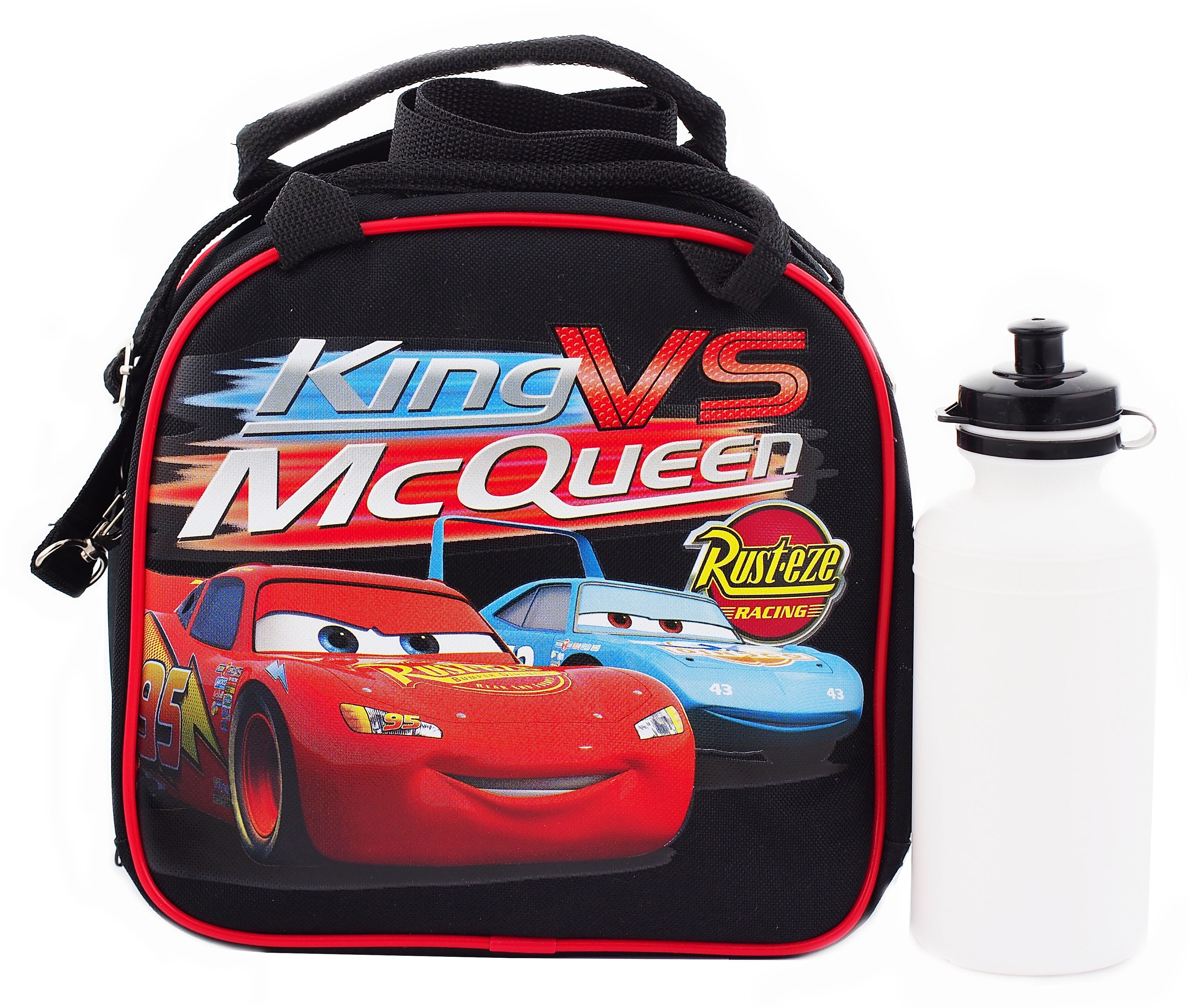Disney Car Blue Lunch bag with Water Bottle