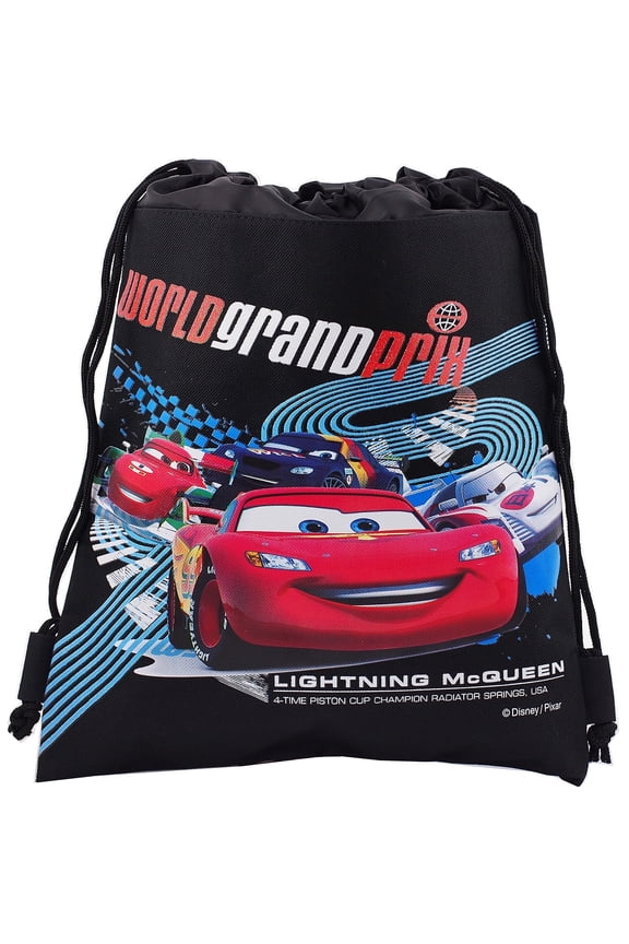 Disney Car Drawstring Bag For Multi Purposes Use