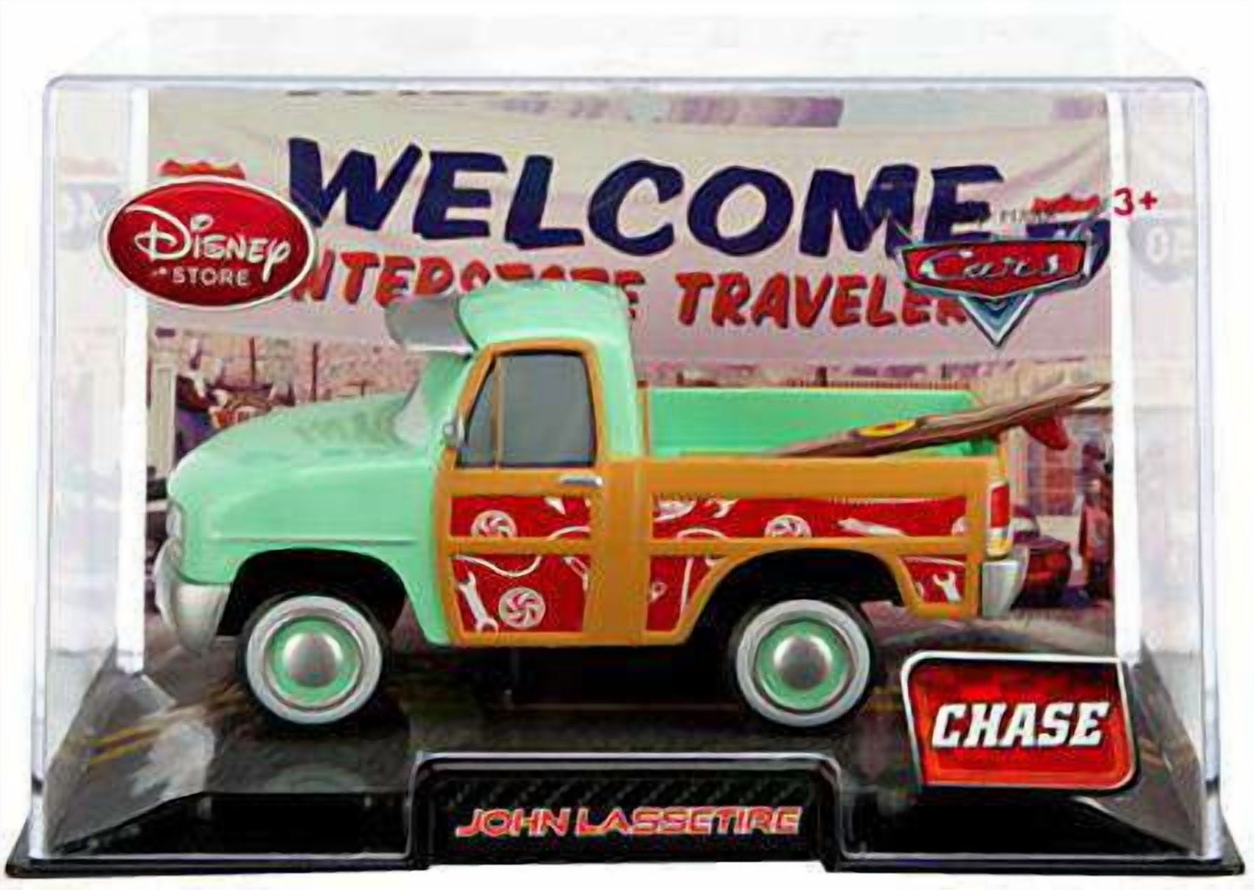 Disney Cars 1:43 Collectors Case John Lassetire Diecast Car (Chase