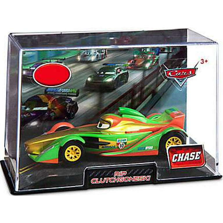 素晴らしい外見 Disney Cars 1:43 Collectors Case Rip Clutchgoneski Diecast ミニカー