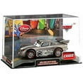 thumbnail image 1 of Disney Cars 1:43 Collectors Case Silver Hot Rod Lightning McQueen Diecast Car, 1 of 3