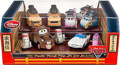 Disney Cars 1:43 Multi-Packs Travelin' Through Tokyo Diecast Car