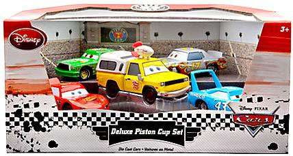 Disney Cars 1:48 Deluxe Sets Deluxe Piston Cup Diecast Car Set