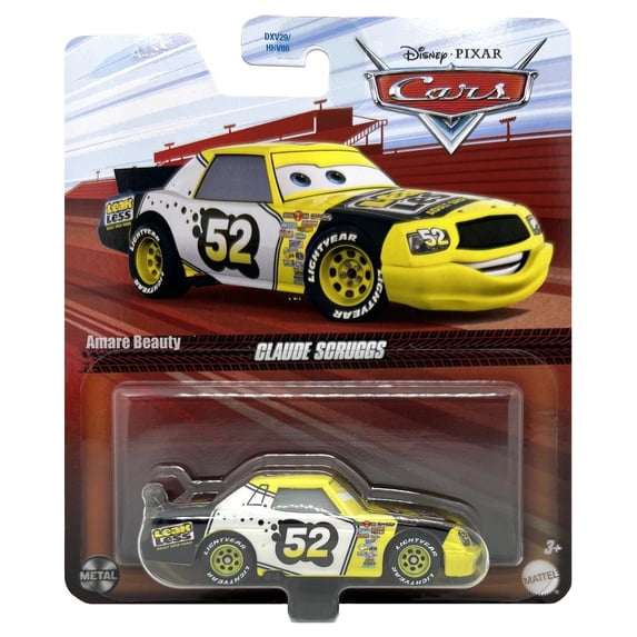 55 Scale Disney Cars Piston Cup Racer Leak Less 52 Claude Scruggs 1:55 Scale ...