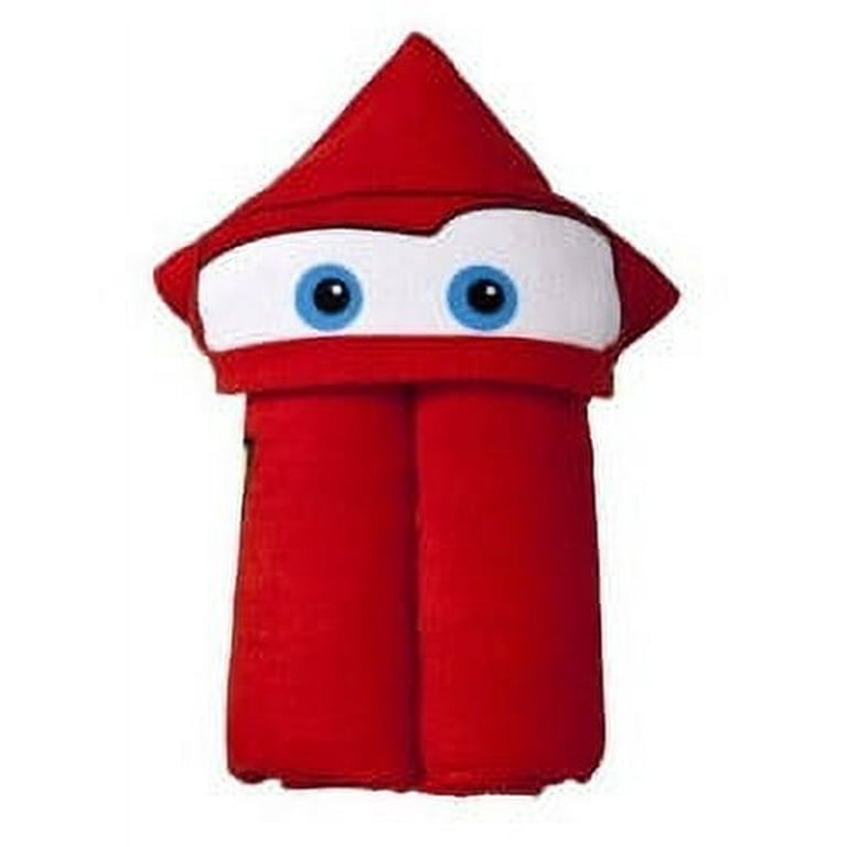 Lightning mcqueen hooded best sale towel