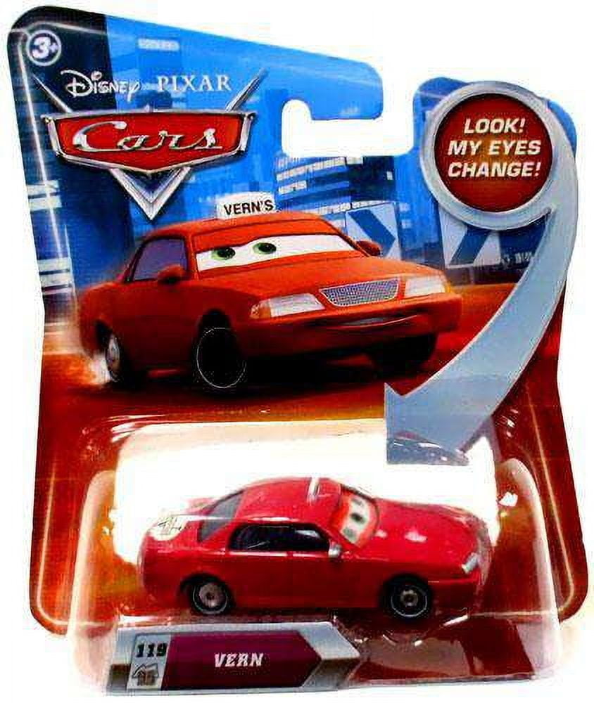 Disney Pixar Cars 1:55 Scale Vehicle Lenticular Eyes: Vern Taxi