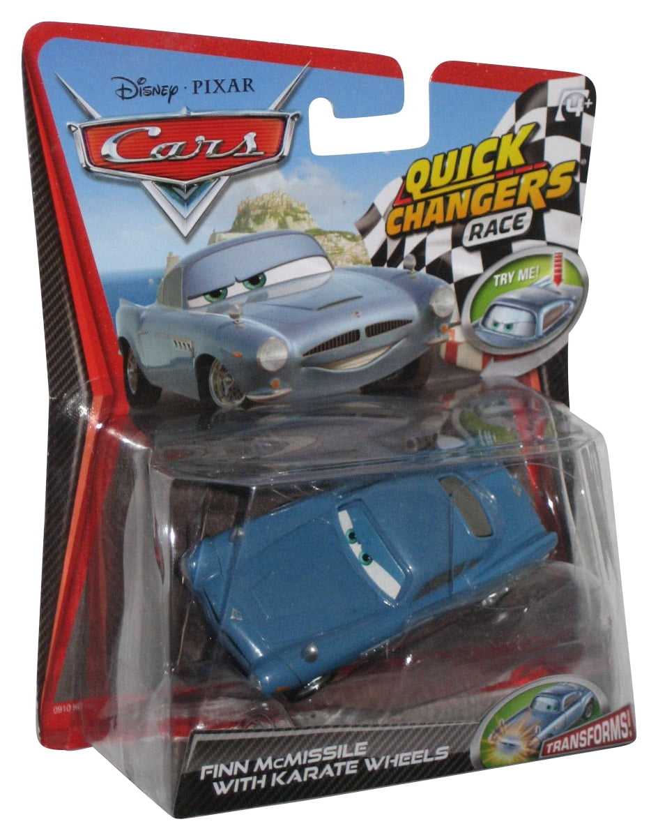 Disney Cars 2 Quick Changers Race (2011) Finn McMissile w/ Karate
