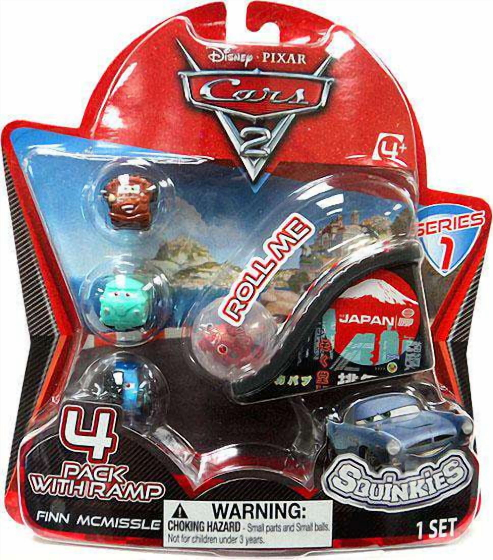 新品未使用非売品 SQUINKIES ディズニー Cars2 ストアディスプレイ Disney Cars 2 Series 1 Squinkies, 4 Pack - Walmart.com