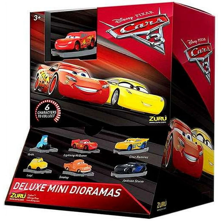 Disney Cars 3 Deluxe Mini Dioramas Mystery Box (25 Packs