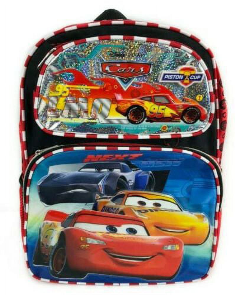 Disney Cars 3 Movie Lightning Mc Queen 16" Inches Backpack School Kids Book Bag - image 1 of 4