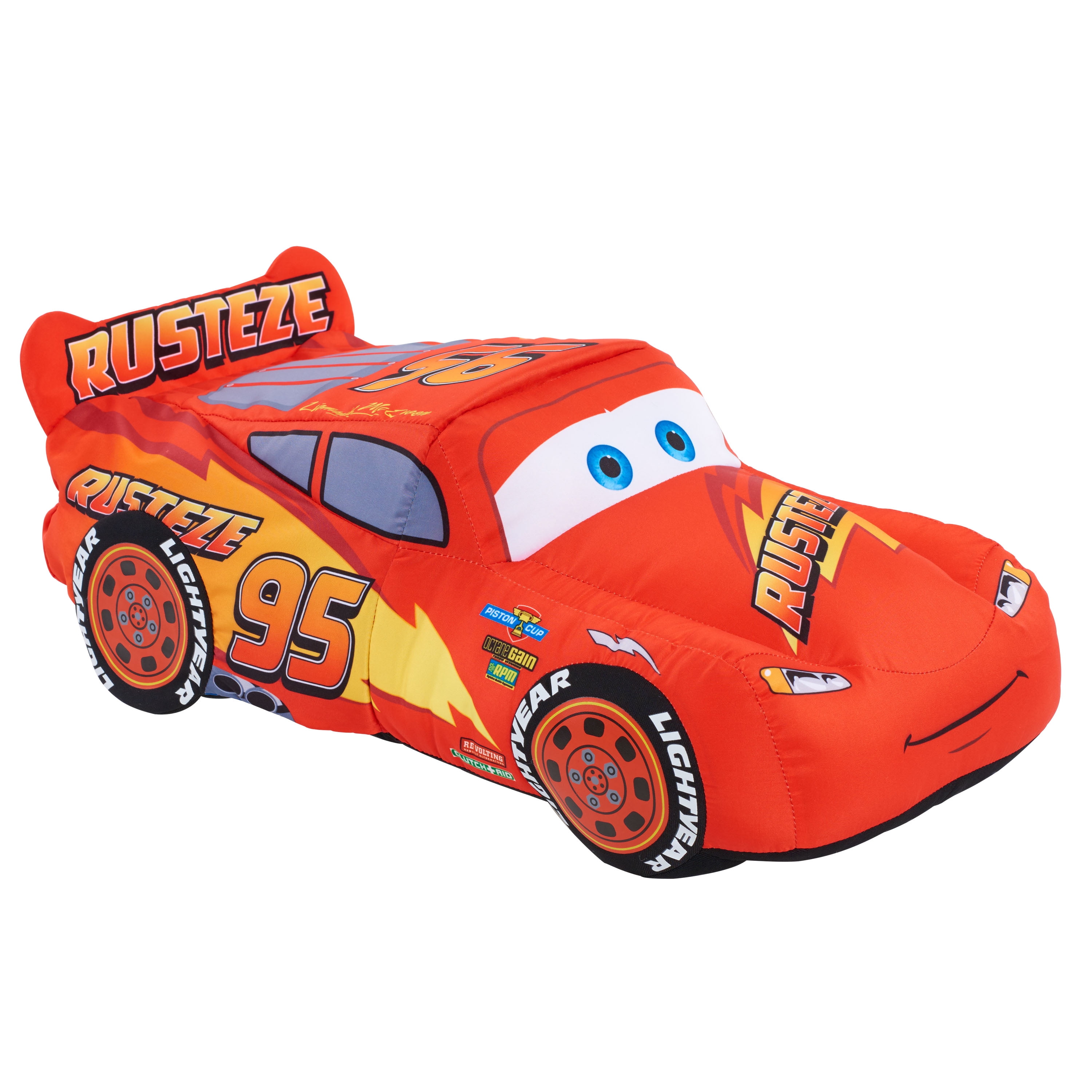 Disney Cars 3 Reversible Racer Large Plush - Lightning McQueen