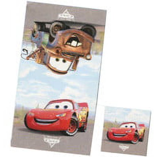 Disney Cars Bath Towel & Washcloth