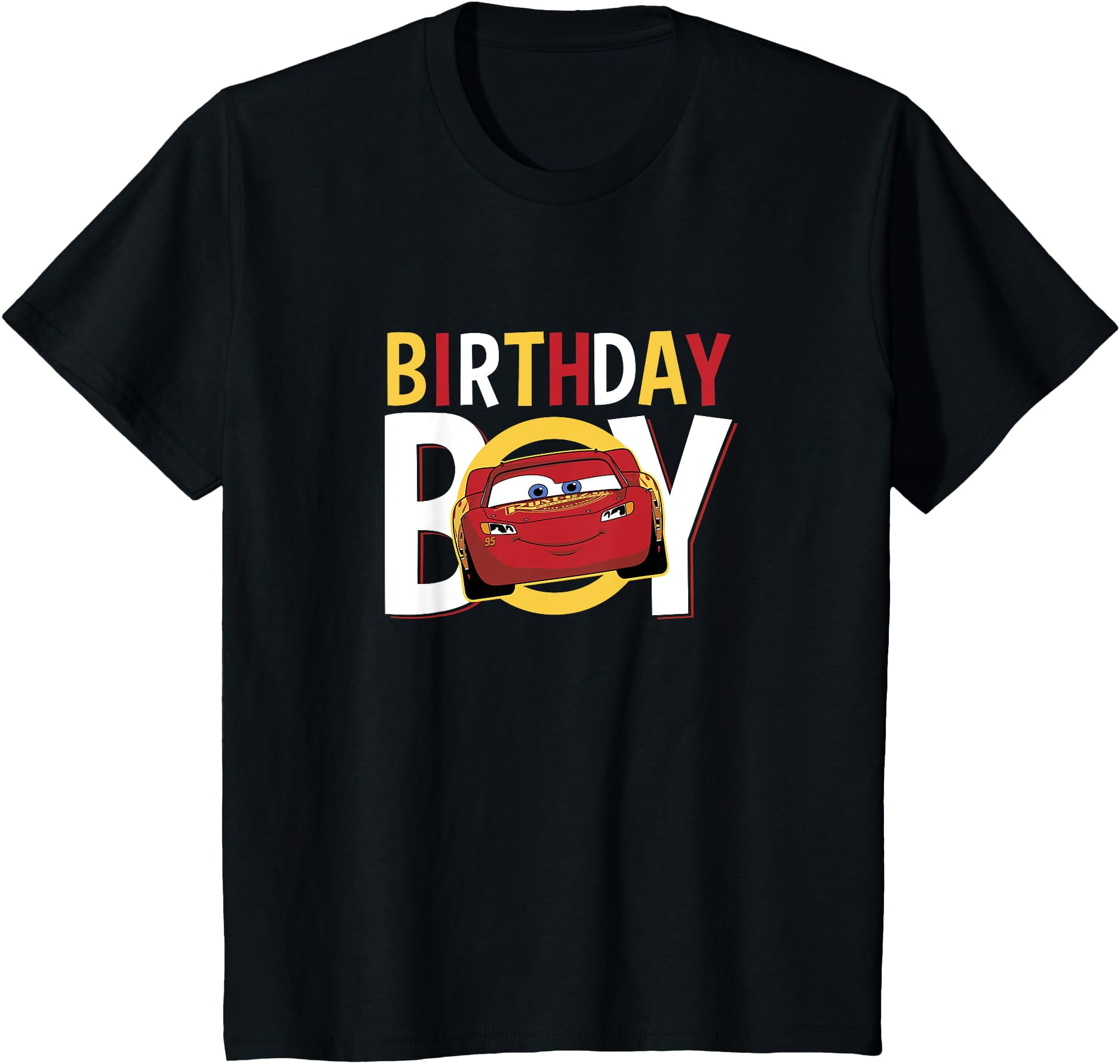 Disney Cars Birthday Boy Lightning McQueen TShirt