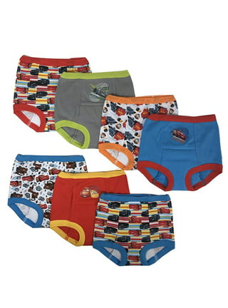 Disney Boys Underwear Multipacks, Cars 8pk Brief, 6