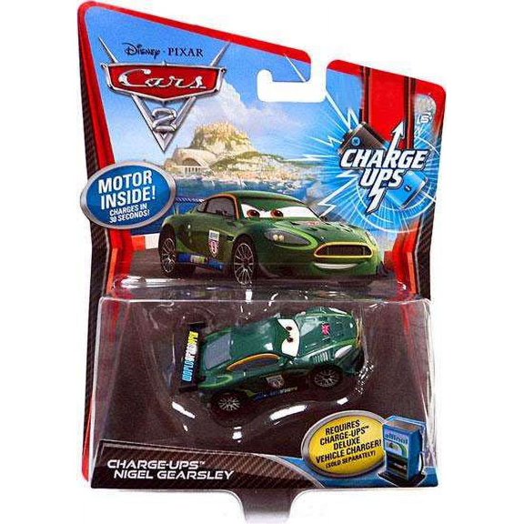 Disney Cars Cars 2 Charge Ups Nigel Gearsley Exclusive 1:55 Diecast Car