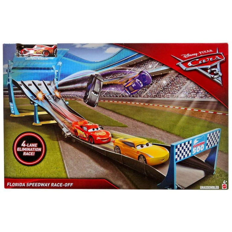 Cars 3 florida 500 speedway playset deals