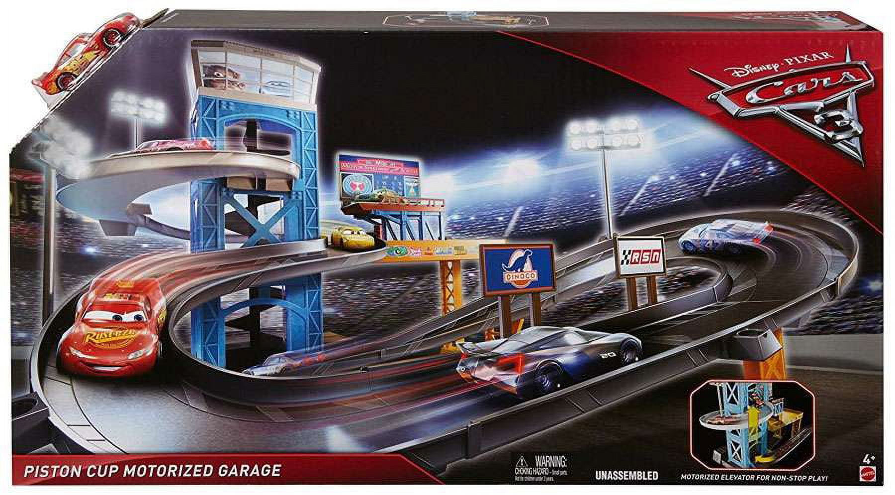 Disney pixar cars piston sales cup garage redeco vehicle