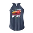 thumbnail image 1 of Disney Cars - Christmas - On The Highway To Holiday Fun - Juniors High Neck Tank Top, 1 of 5