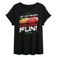 thumbnail image 1 of Disney Cars - Christmas - On The Highway To Holiday Fun - Juniors Ideal Flowy Muscle T-Shirt, 1 of 5