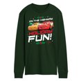 thumbnail image 1 of Disney Cars - Christmas - On The Highway To Holiday Fun - Men's Long Sleeve T-Shirt, 1 of 1
