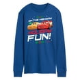 thumbnail image 1 of Disney Cars - Christmas - On The Highway To Holiday Fun - Men's Long Sleeve T-Shirt, 1 of 5