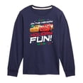 thumbnail image 1 of Disney Cars - Christmas - On The Highway To Holiday Fun - Toddler & Youth Long Sleeve Graphic T-Shirt, 1 of 5