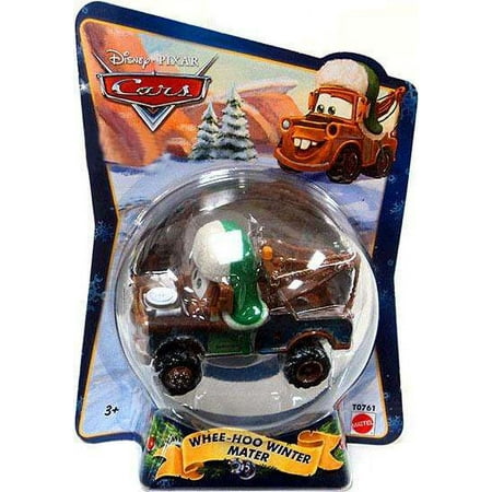 Disney Cars Christmas Package Whee-Hoo Winter Mater Diecast Car (2010)