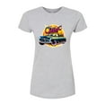 thumbnail image 1 of Disney Cars - Classic Doc Hudson Car Show Ready - Juniors Fitted Graphic T-Shirt, 1 of 5