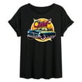thumbnail image 1 of Disney Cars - Classic Doc Hudson Car Show Ready - Juniors Ideal Flowy Muscle T-Shirt, 1 of 5