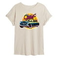 thumbnail image 1 of Disney Cars - Classic Doc Hudson Car Show Ready - Women's Oversized T-Shirt, 1 of 5