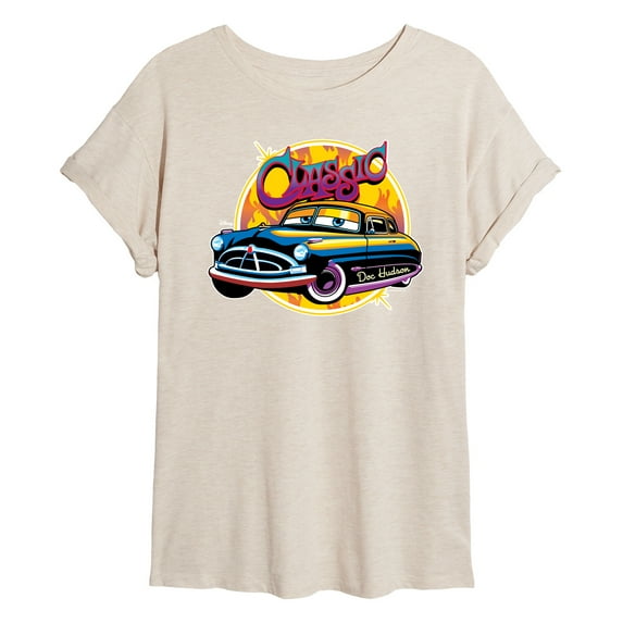 Disney Cars - Classic Doc Hudson Car Show Ready - Women's Oversized T-Shirt