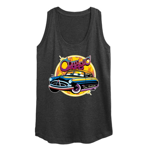 Disney Cars - Classic Doc Hudson Car Show Ready - Women's Racerback Tank Top